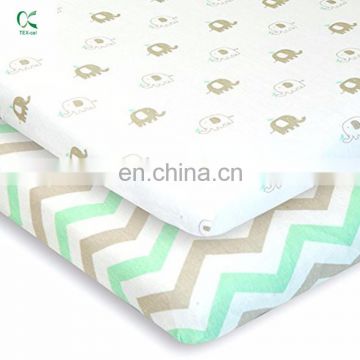 Custom High Quality Solid Color Cotton Baby Bed Cover