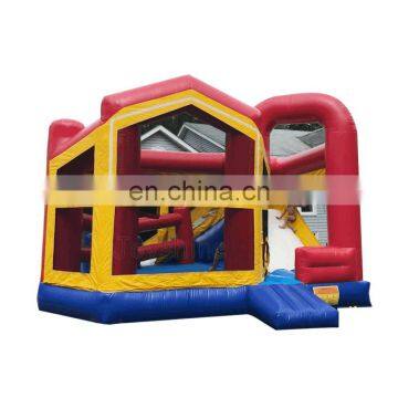 Inflatable Commercial Bounce House Child Party Jumpers Bouncing Castles Combo With Slide