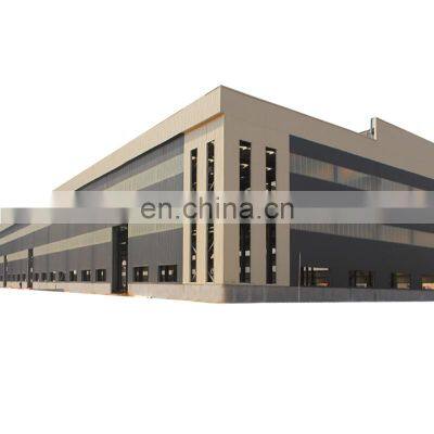 Hot Design Artistic Creative 3 Three Storey Prefab Steel Structure Office Building