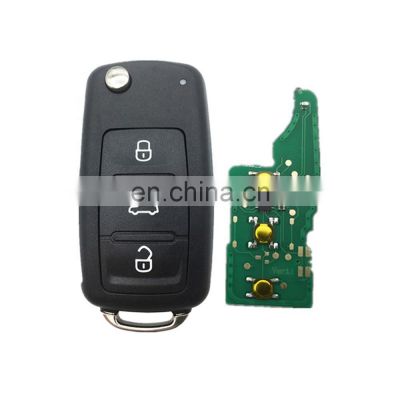 3 Buttons 433 Mhz ID48 Car Remote Key For VW Caddy Eos Golf Jetta Beetle Polo Up Tiguan Touran 5K0837202AD 5K0 837 202 AD