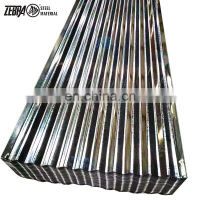 Factory Directly 0.18*900*3000mm Corrugated Galvanized Steel Sheets For Roofing To Zimbabwe