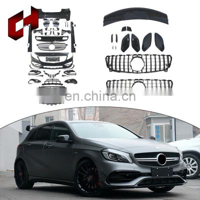 CH Factory Selling Fender Vent Rear Spoiler Wing Svr Cover Carbon Fiber Body Kit For Mercedes-Benz A Class W176 16-18 A45