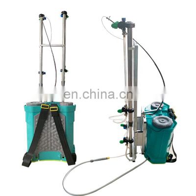 Agricultural orchard fruit tree insecticide sprayer battery operated power sprayer
