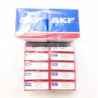 high quality original SKF  17*40*12mm Deep Groove Ball Bearing 6203-3RSH SKF radial ball bearing 6203-2RSH