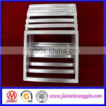 China Good Quality 9"*19" Extruded Aluminum Screen Printing Frame/No Mesh Aluminum Screen Print Frame