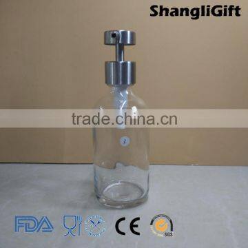 250ml Bathroom Bottle Glass Shampoo Liquid Soap Dispenser                        
                                                Quality Choice
