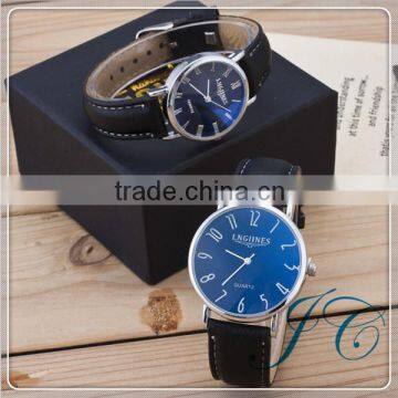 2015 Hot Sale Popular Couples Leather Watch With OEM Logo