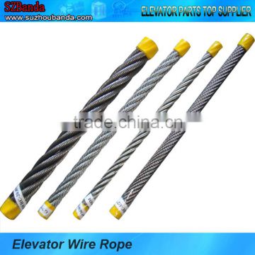 Elevator steel wire rope 8*19