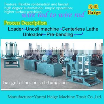 steel wire rod mill machine production line