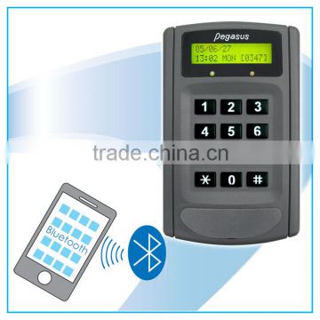 Bluetooth time attendance recorder and access controller with LCD