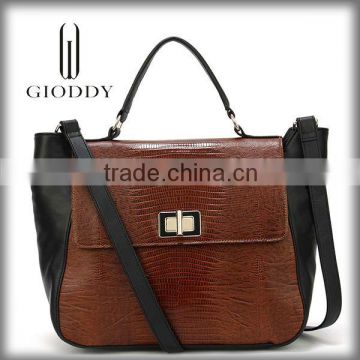 The first layer cowhide leather high quality leather briefcase