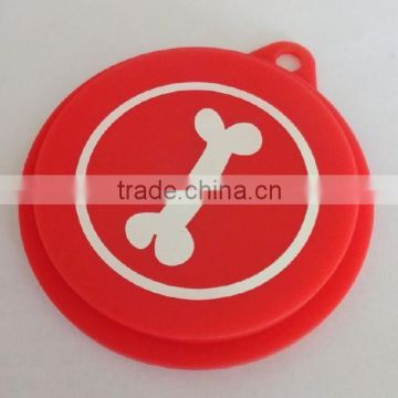 Popular 3 in 1 piece eco-friendly silicone pet can seal lid cover