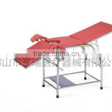 Wholesale portable stainless steel gynecological examination chair table bed