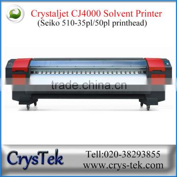 Crystaljet 3.2m CJ4000 Series Large Format Solvent Printer with Spt 35pl/50pl head
