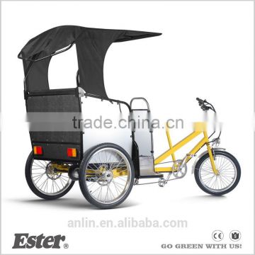 Unique ESTER Pedal Passenger Pedicab with Tektro brake
