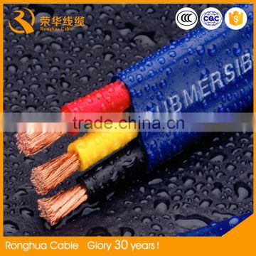 450/750 OFC conductor electrical cable for submersible water pump 1hp