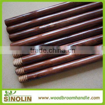 SINOLIN painted wooden broom handle with different colors