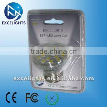 E27 3W 5050 SMD LED Spot light