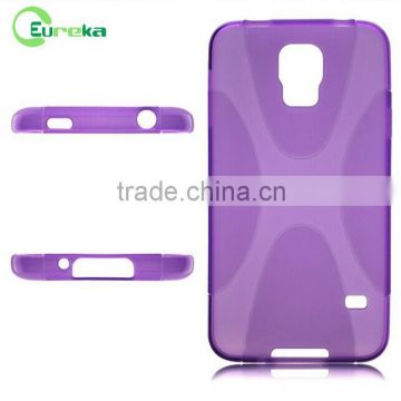 Products china guangzhou x line rubber smart phone case for Samsung galaxy S5 I9600