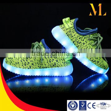 Coconut shoes rechargeable light breathable 'shoes hot style led luminous shoes for summer