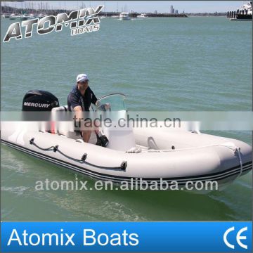 4.8 meter rigid inflatable PVC boat (480 RIB)