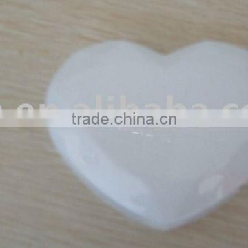 plastic heart shape makeup mirror
