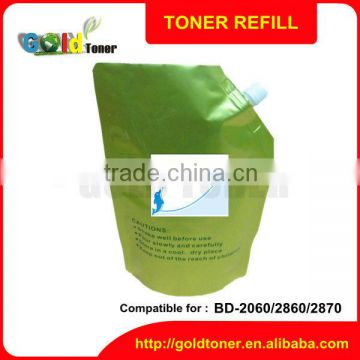 T-2060D toner refill for toshiba copier BD-2060 2860 2870 2030