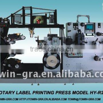Automatic rotary label printing machine