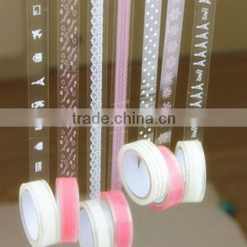 Korean romantic and transparent DIY versatile lace tape, adhesive