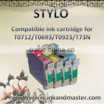 Compatible ink cartridge for T0712/T0693/T0923/T73N