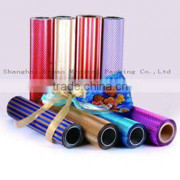 colored corrugated aluminium foil for packing flowers