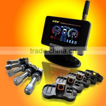 AVE TPMS (Color LCD dispaly) AVE-T1004 RS232 Tire Pressure Monitoring System/Air Pressure