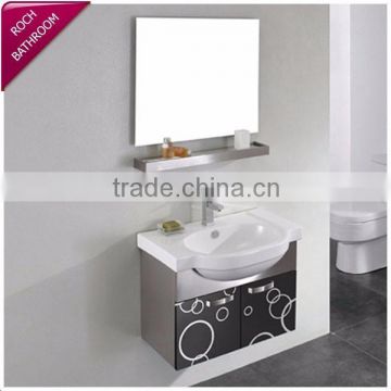 ROCH 784 Hot Stainless Steel Cabinet Bathroom Washbasin Combination