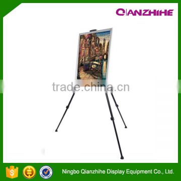qianzhihe wholesales display rack Tripod easel advertising rack