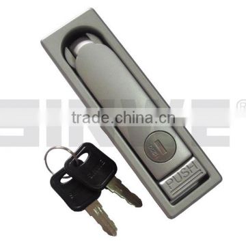 black or chrome plating zinc electrical panel lock key