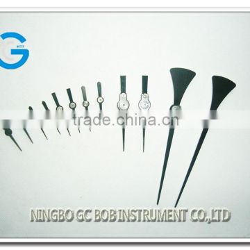 High quality different types gauge pointer for pressure gauge