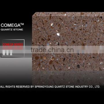 China Wholesale Green Quartz Stone Countertop