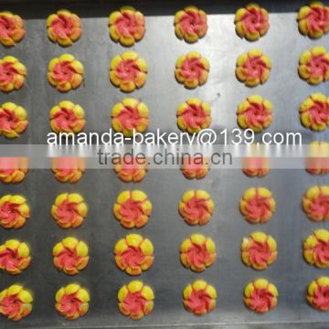 industrial cookie extruder machine two color cookies machines