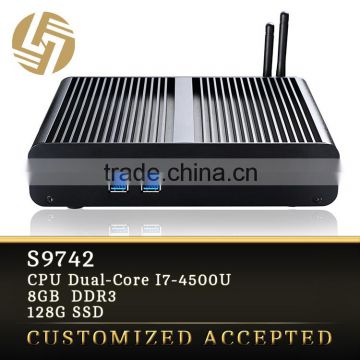 China supplier tablet pc i7-4500U Dual core 8G ram SSD desktop mini pc