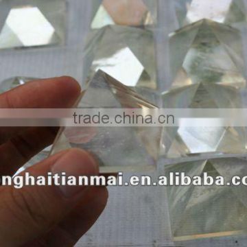 Natural Colorful QUARTZ Crystal HEALING Pyramid For Decoration, Gift