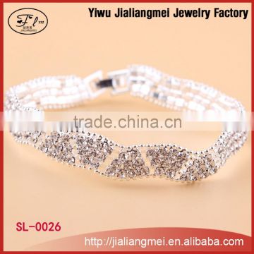 Cheap Price Fashion Jewelrys Hand Women Silver Bracelet
