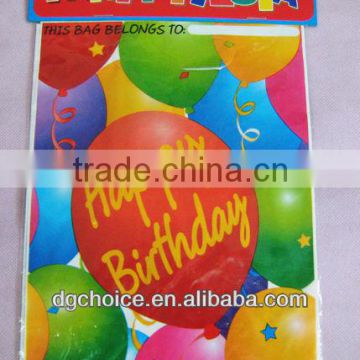 Wholesale birthday balloons candy bag packing sugar for birthday kids