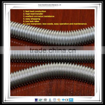 alibaba com stainless steel corrugated pipe floor heating 445J2 underground pipe/stainless steel tube