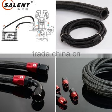 Stainless Nylon Braided Fuel Line Flexible Oil Gas Hose AN10