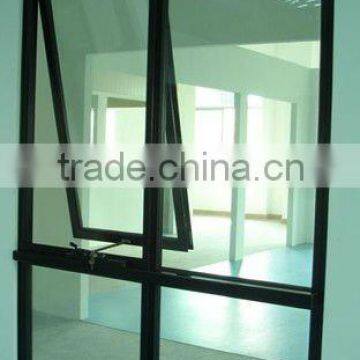 Durable residential top hinged window with winder