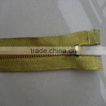 Golden Plastic Zipper