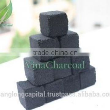 Non toxic coconut shell charcoal briquette for hookah shisha