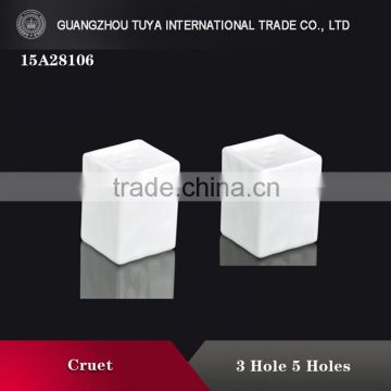 New design chinese cheap cute personalize white ceramic cruet