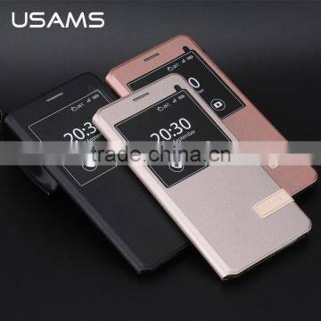 2016 Newest Quality USAMS CASE FOR Samsung Galaxy Note 7 ,USAMS Terse PC+PU Leather Case Cover For Samsung Galaxy C7/C7000