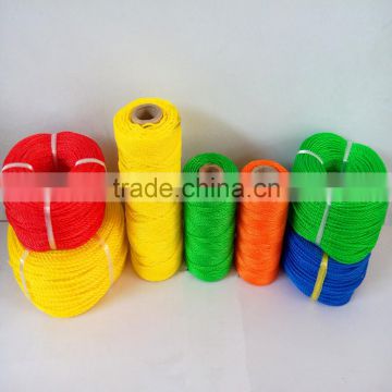 3mm plastic rope twisted/pe rope/taian
